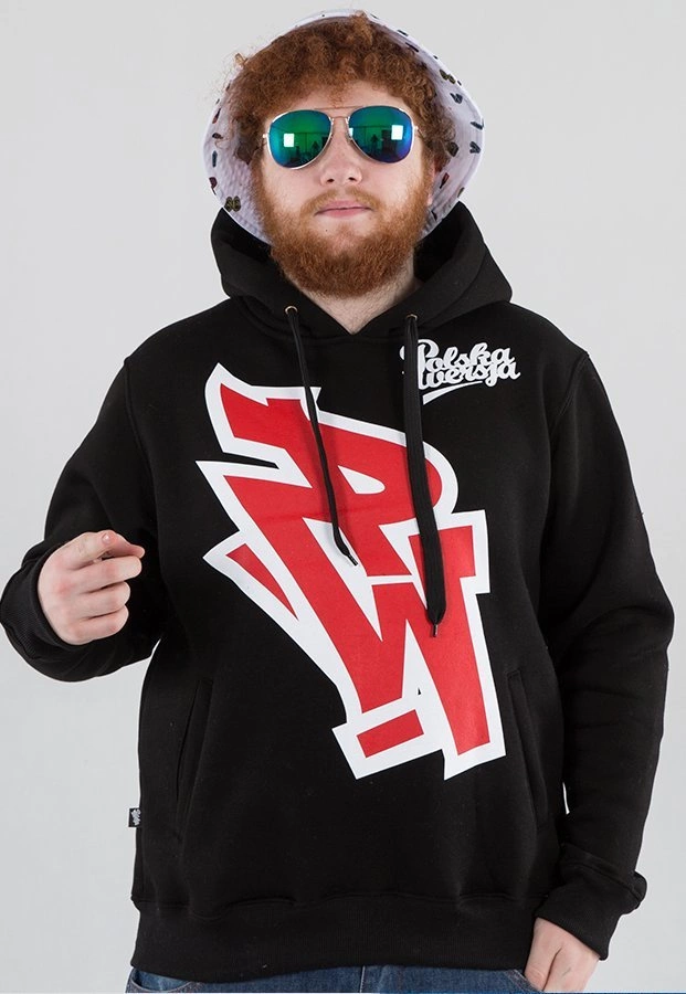 Bluza Polska Wersja PW Kolor czarna