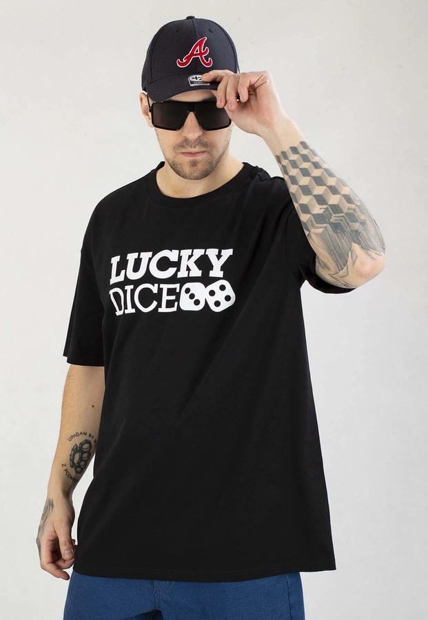 T-shirt Lucky Dice Baggy LD Classic czarny