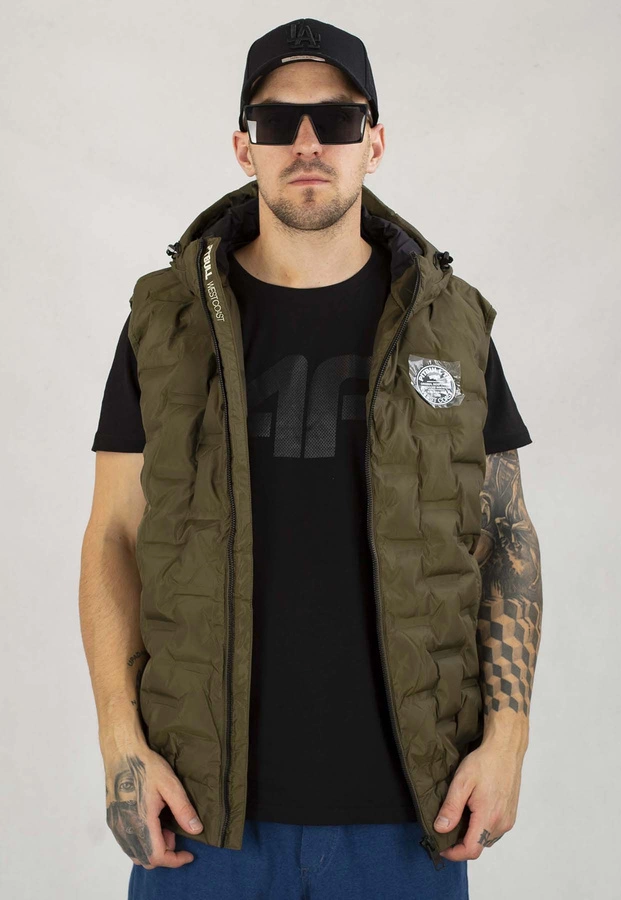 Bezrękawnik Pit Bull Vest Carver Quilted oliwkowy