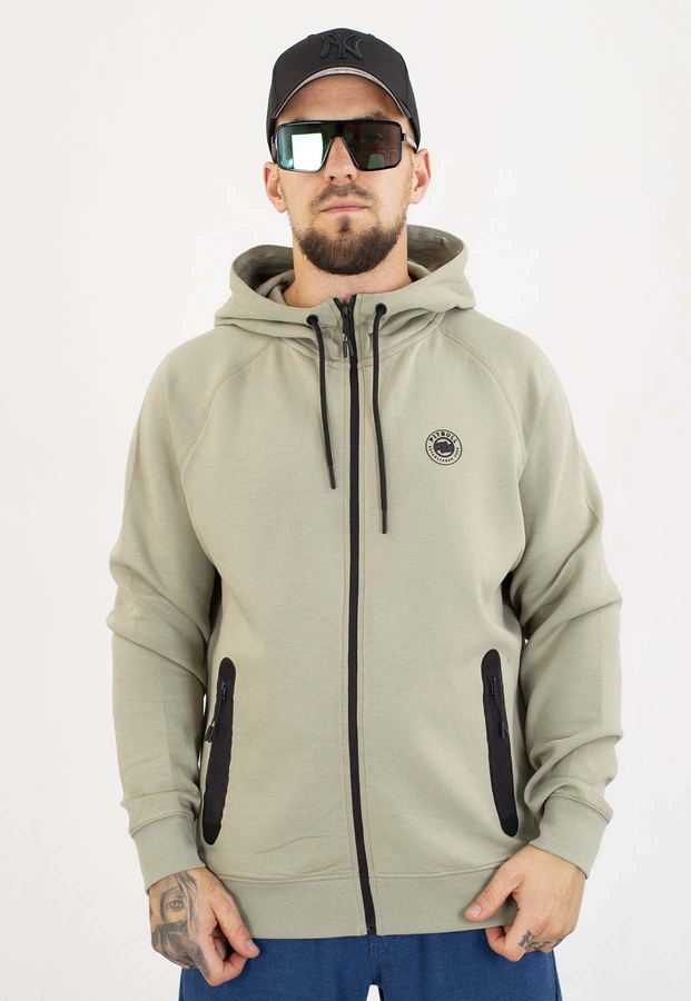 Bluza Pit Bull Z Kapturem ZIP Dogwood grey harbour