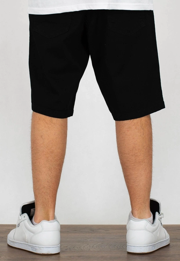 Spodenki B.O.R. Biuro Ochrony Rapu Bor New czarny jeans