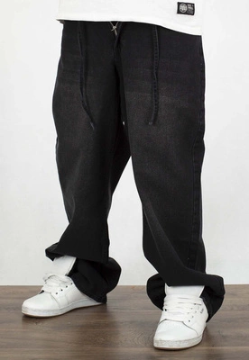Spodnie I8 Denim BAG66 Baggy black stone