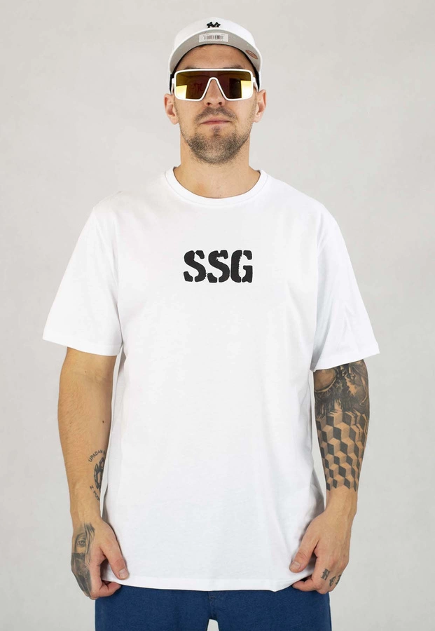 T-Shirt SSG Crumble SSG biały