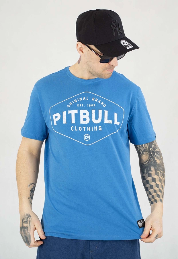 T-shirt Pit Bull Ultra Light Pitbull Co. niebieski