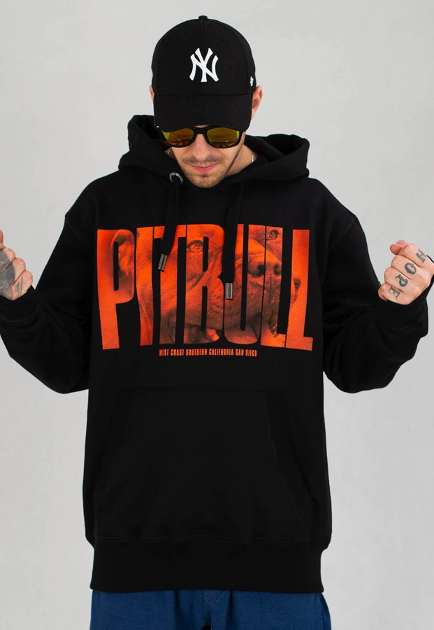 Bluza Pit Bull Orange Dog czarna