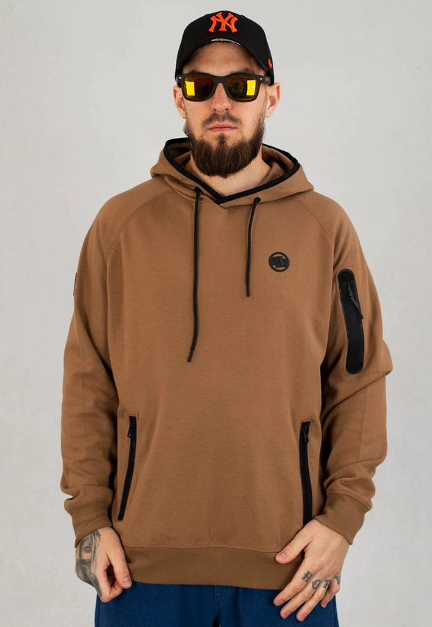 Bluza Pit Bull Hooded Stafford brązowa