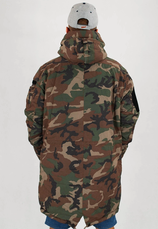 Kurtka Pit Bull Hemlock II woodland camo