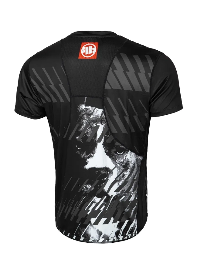 T-shirt Sportowy Pit Bull Mesh Performance Pro plus Street Dog czarny