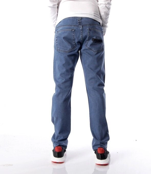 Mass Classics Jeans Straight Fit Niebieskie