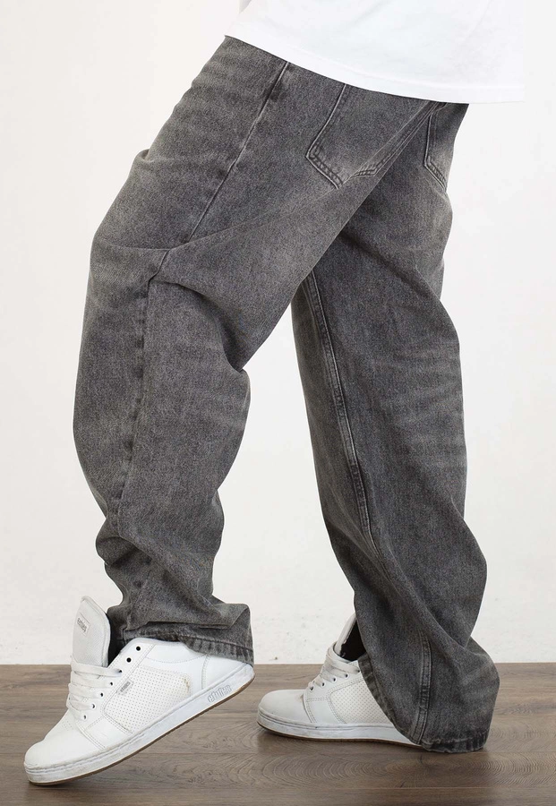 Spodnie Prosto Baggy Tarmac jasne szare