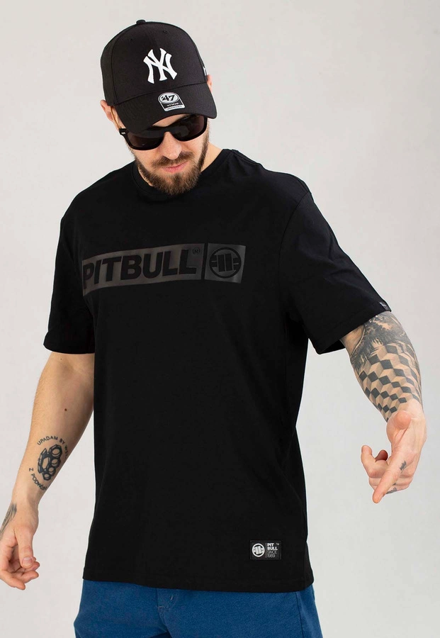 T-shirt Pit Bull All Black Hilltop czarny