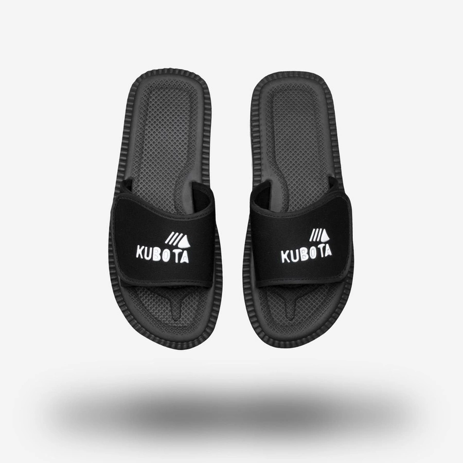 OUTLET Klapki Kubota Rzep czarne