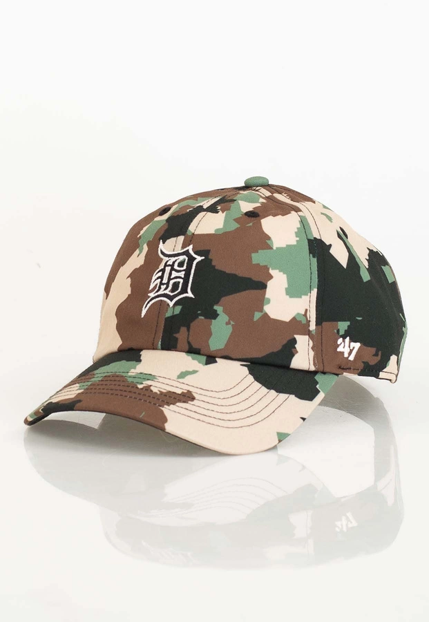 Czapka 47 Brand MLB Detroit Tigers Digital Star ’47 Clean Up B-DGTCU09PTS-BW