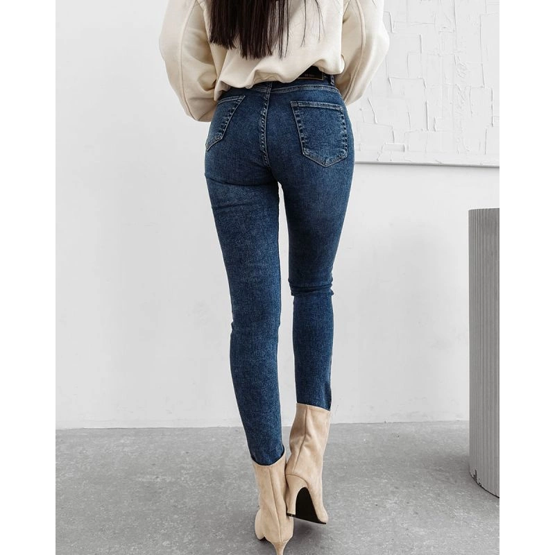 Spodnie Olavoga Noon niebieskie