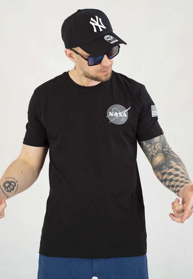 T-shirt Alpha Industries Space Shuttle 176507 czarny