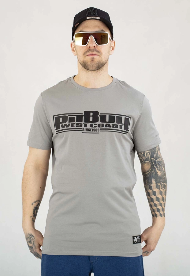 T-shirt Pit Bull Classic Boxing 190 grey