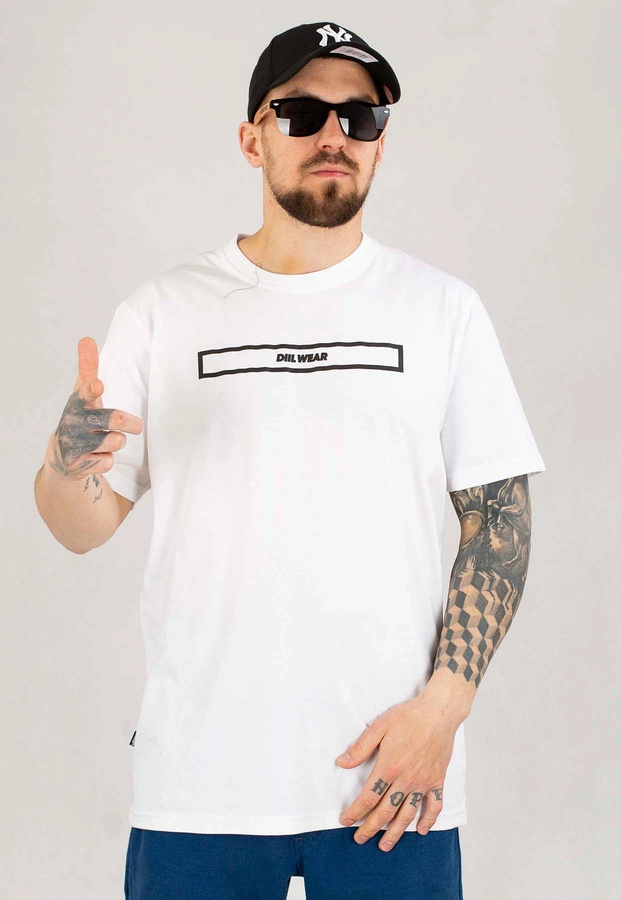 T-shirt Diil Wear Block biały