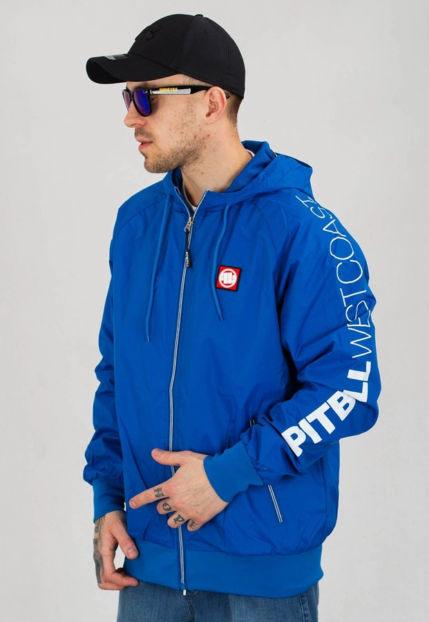 Kurtka Pit Bull Athletic Sleeve niebieska