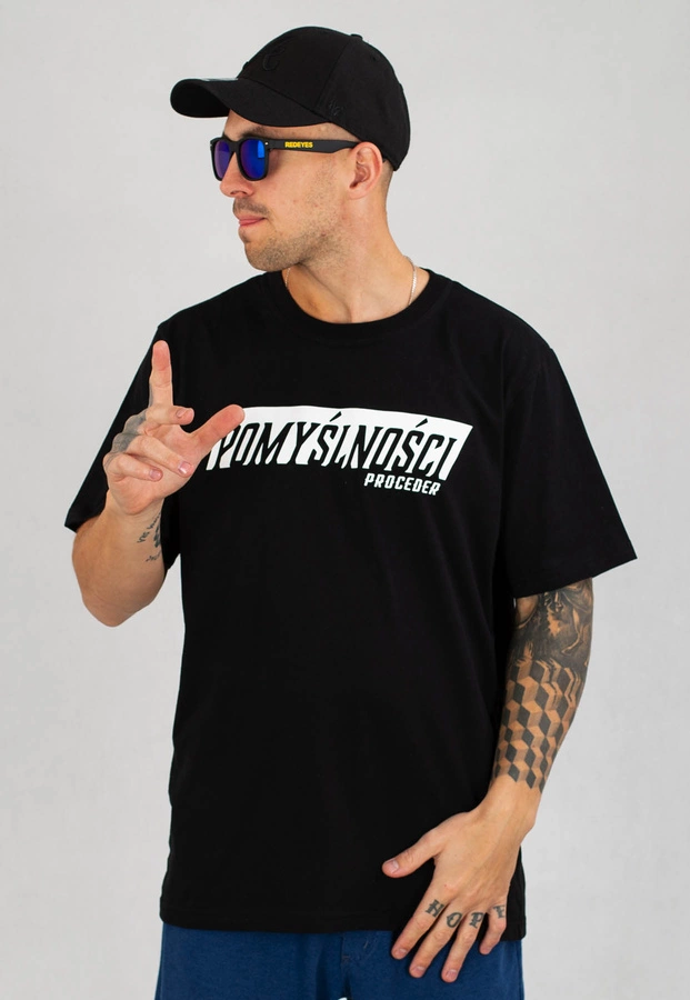 T-shirt Chada Pomyślności czarny