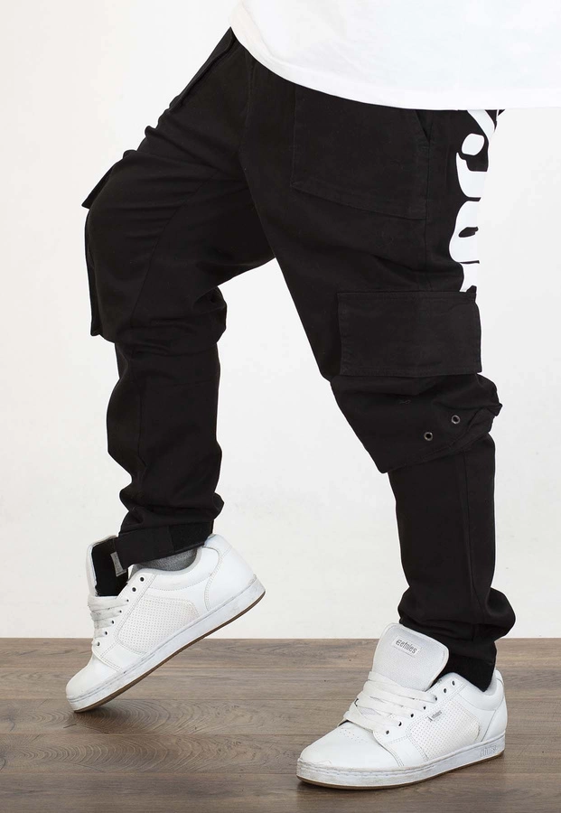 Spodnie Stoprocent Joggery Doublesto czarne