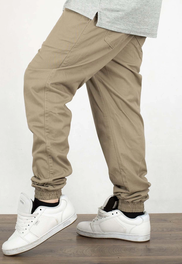 Spodnie Patriotic Joggery Chino Cls Mini beżowe