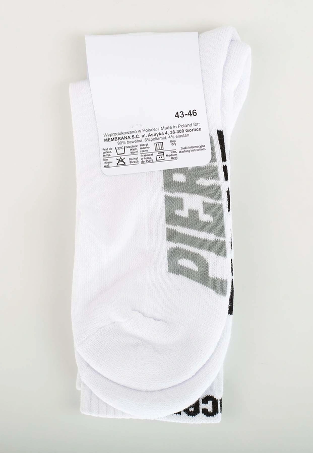 Skiety Stoprocent PIERDO biało szare