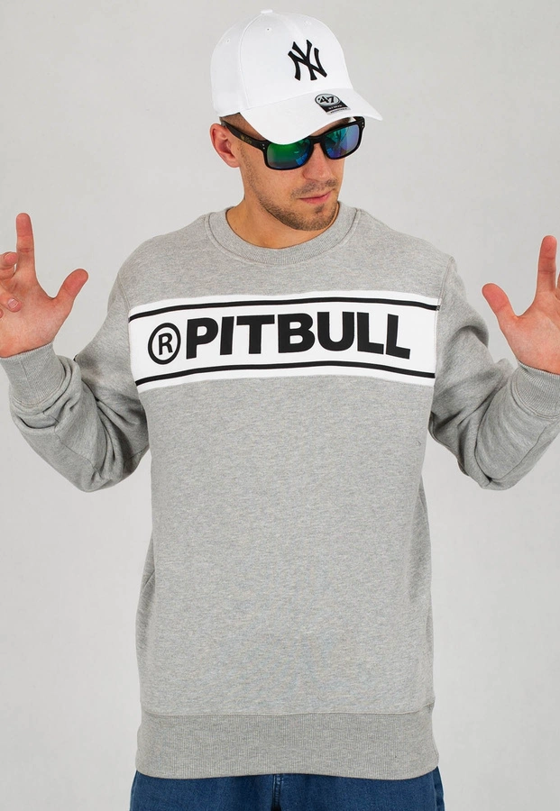 Bluza Pit Bull Potomac szara melanż