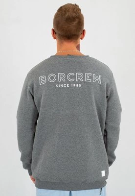 Bluza B.O.R. Biuro Ochrony Rapu Classic BORCrew Outline ciemno szara