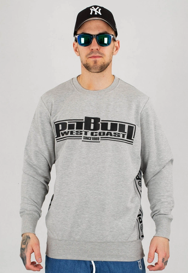 Bluza Pit Bull F. Terry Boxing szara