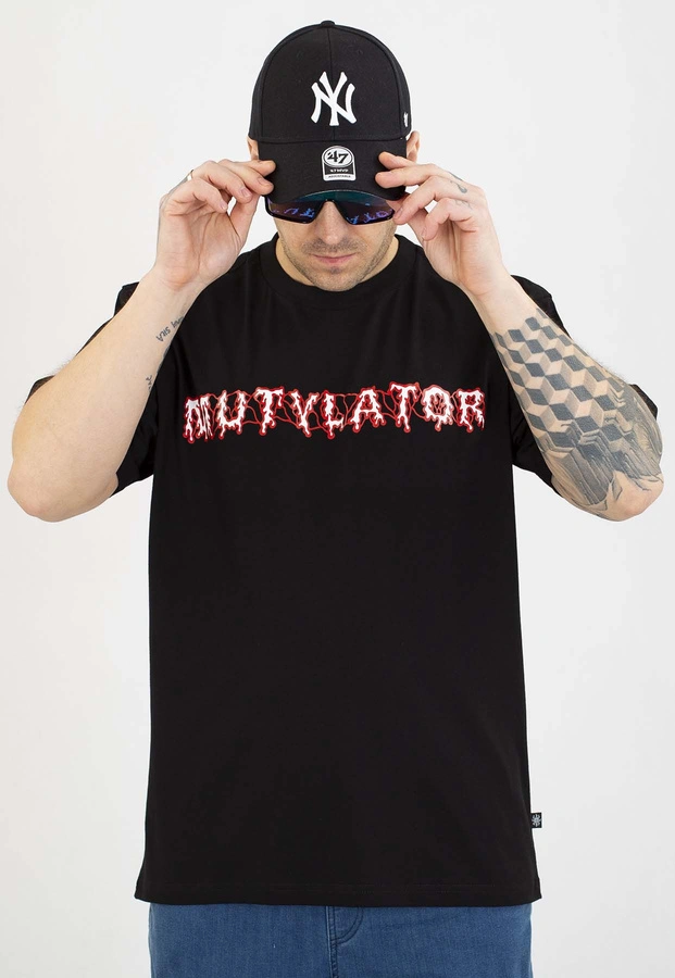 T-shirt Brain Dead Familia Mutylator czarny