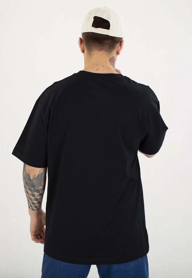 T-shirt Jigga Wear Oversize Simple Crown czarny