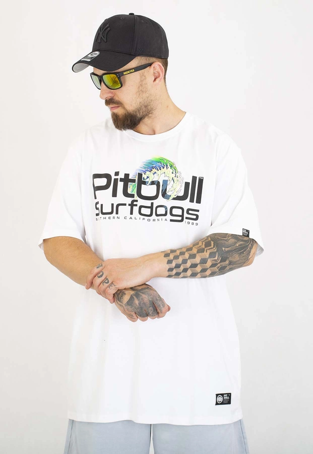 T-shirt Pit Bull Camino 190 white