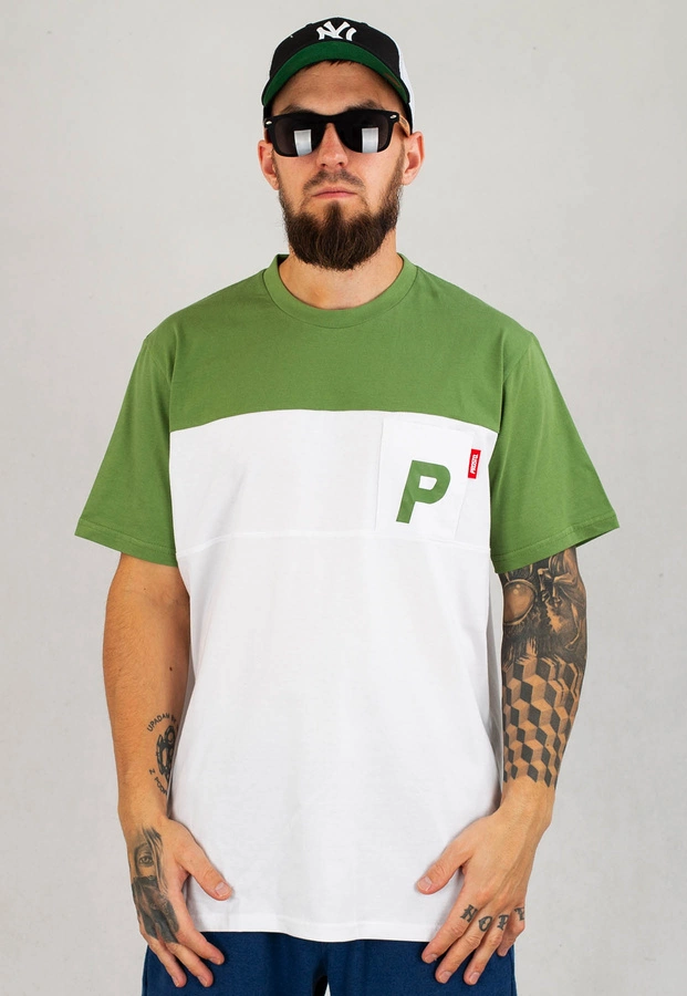 T-shirt Prosto Averci zielony