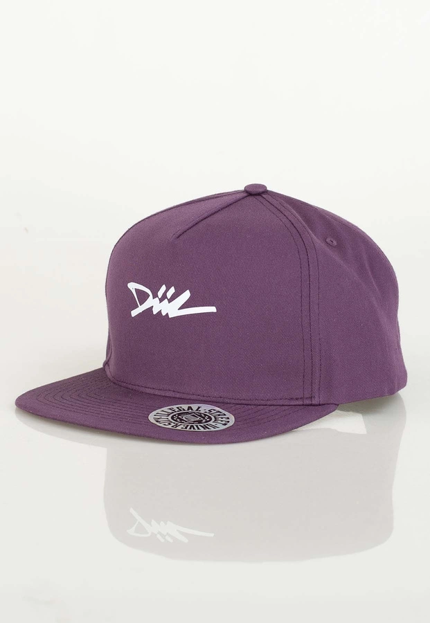 Czapka Snapback Diil Small Odblask fioletowa