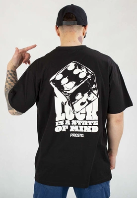 T-shirt Prosto Luck czarny