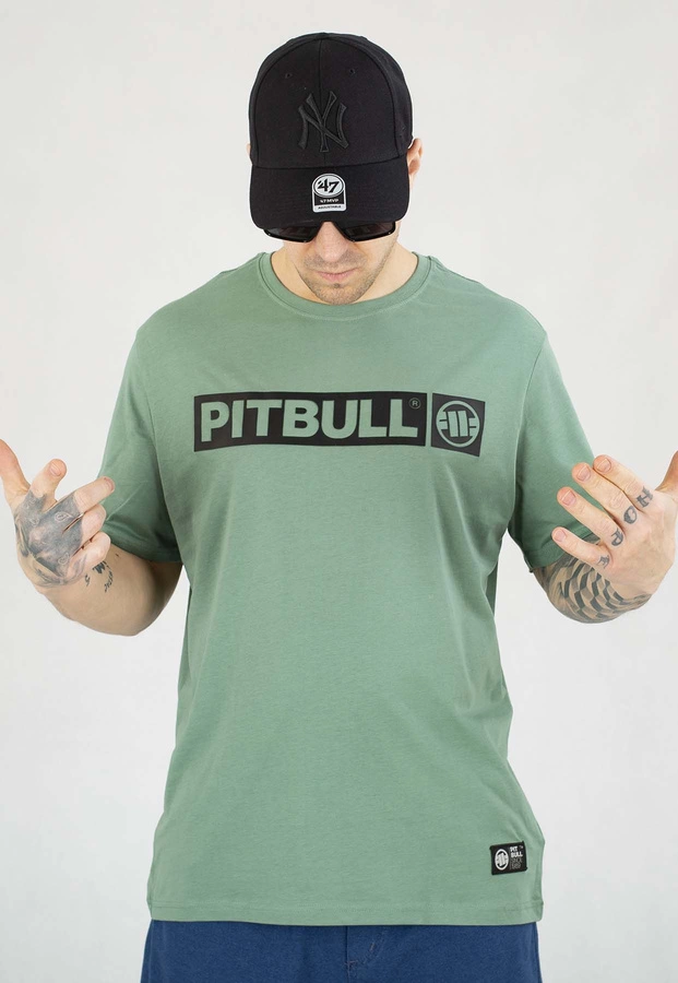 T-shirt Pit Bull Hilltop 170 miętowy