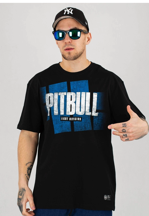 T-shirt Pit Bull Vale Tudo czarny