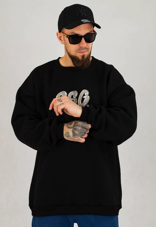 Bluza SSG Bez Kaptura Baggy Sketch czarna