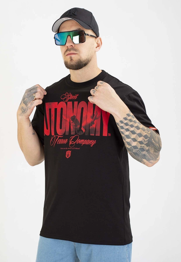 T-shirt Street Autonomy Race czarny