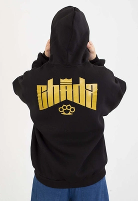 Bluza Chada Z Kapturem Bluza Chada Z Kapturem Oversize Kastet Mini czarnaczarna
