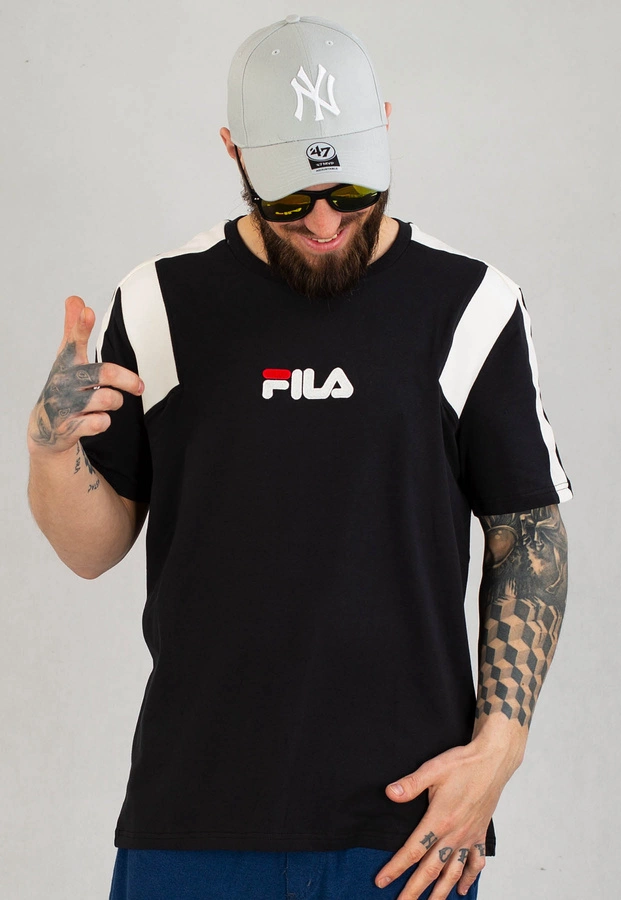 T-shirt Fila Bormio FAM0175 czarny