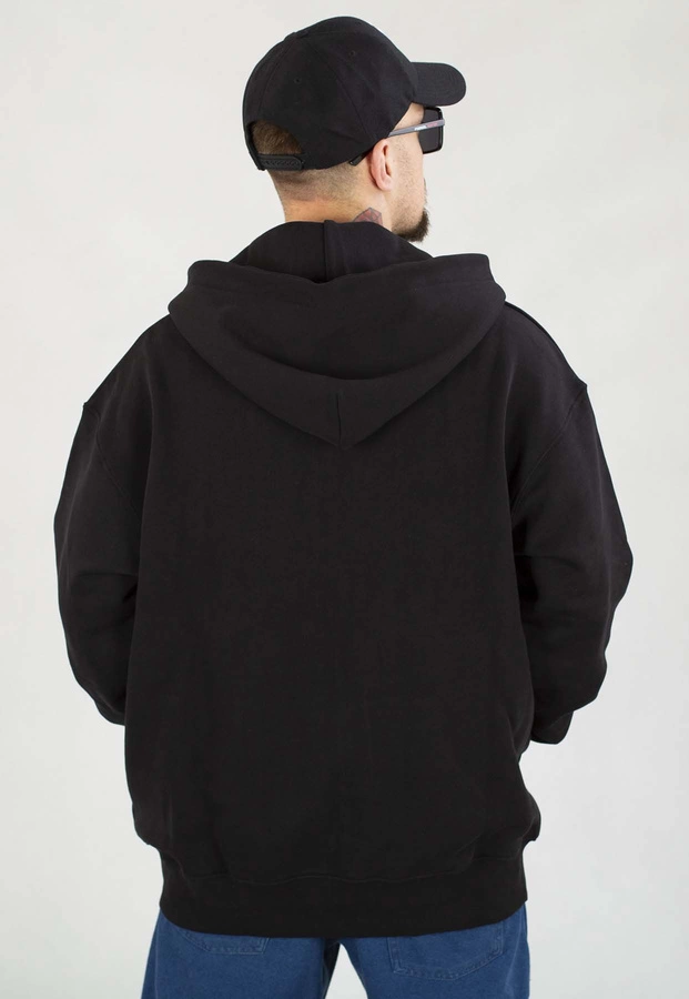 Bluza Prosto Z kapturem ZIP Axel czarna