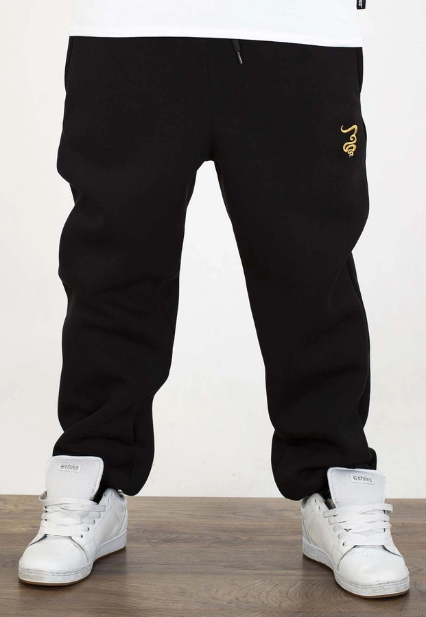 Dresy Grube Lolo Dymek Haft czarno złote