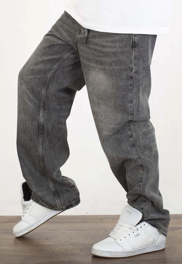 Spodnie Prosto Baggy Termac jasne szare