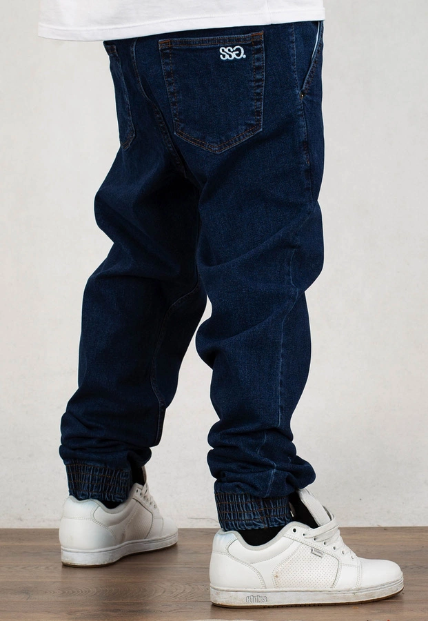 Spodnie SSG Jogger Slim Basic dark jeans