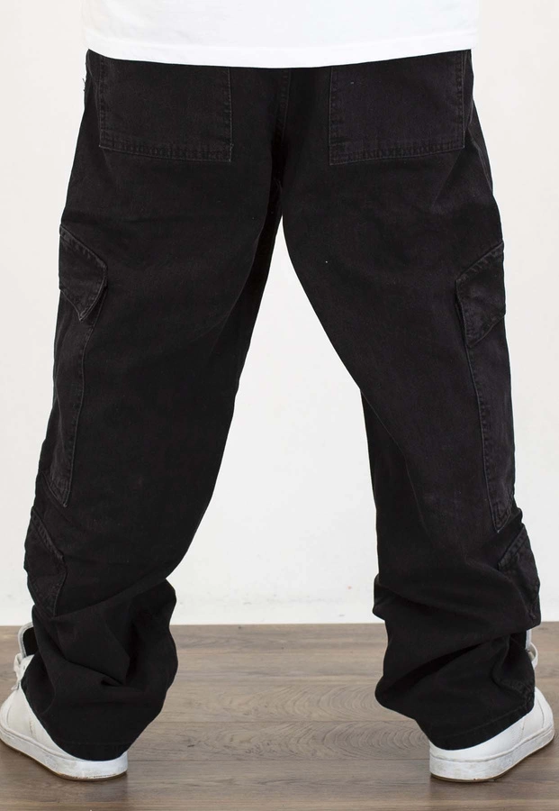 Spodnie I8 Denim BAG86 Baggy black