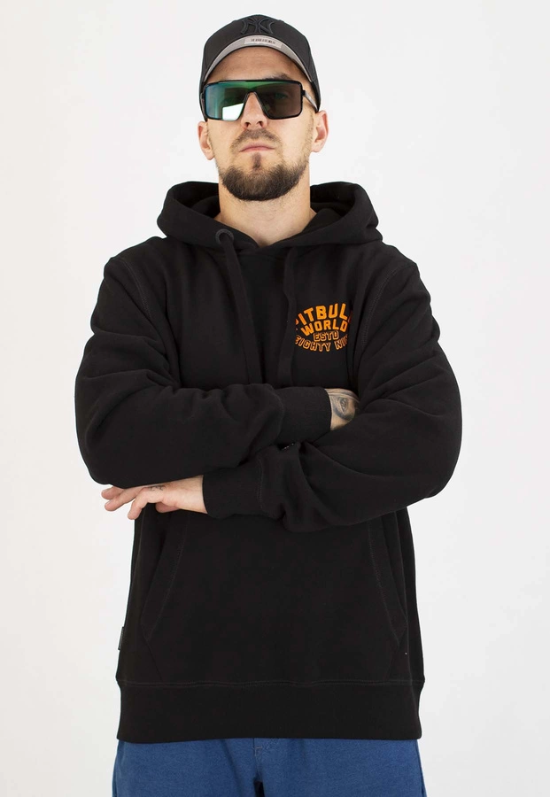 Bluza Pit Bull Z Kapturem Guardian Angel czarna