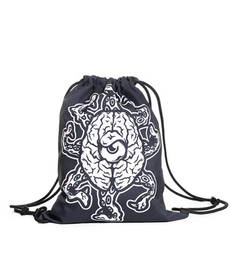 Worek Brain Dead Familia Ośmiornica czarny