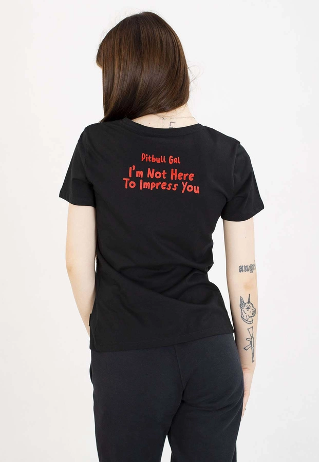T-Shirt Pit Bull Sweetie Chu 2 190 black