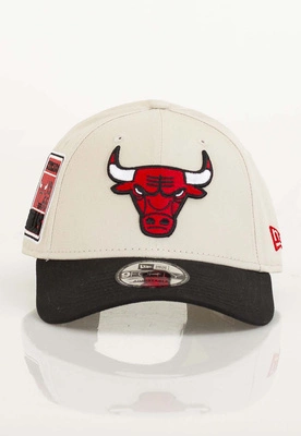 Czapka Trucker New Era Contrast Patch 9Forty Bulls 60667564 beżowo czarna